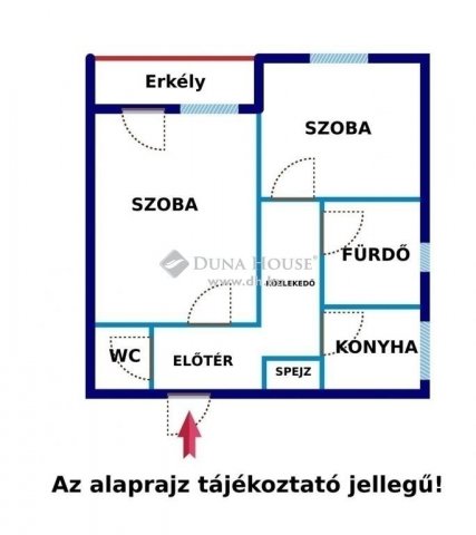 Eladó téglalakás, Monoron 45 M Ft, 2 szobás