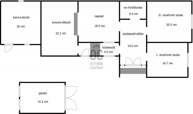 Eladó családi ház, Dombrádon 14.9 M Ft, 3 szobás