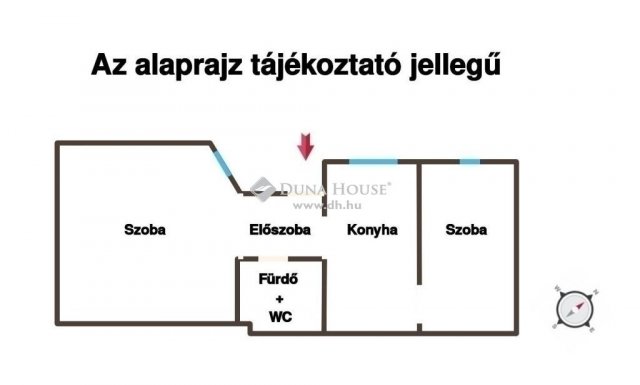 Eladó téglalakás, Budapesten, XIX. kerületben 45.9 M Ft