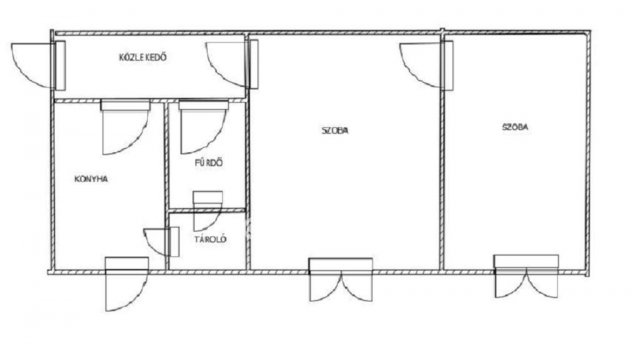 Eladó téglalakás, Bátonyterenyén 16.5 M Ft, 2 szobás