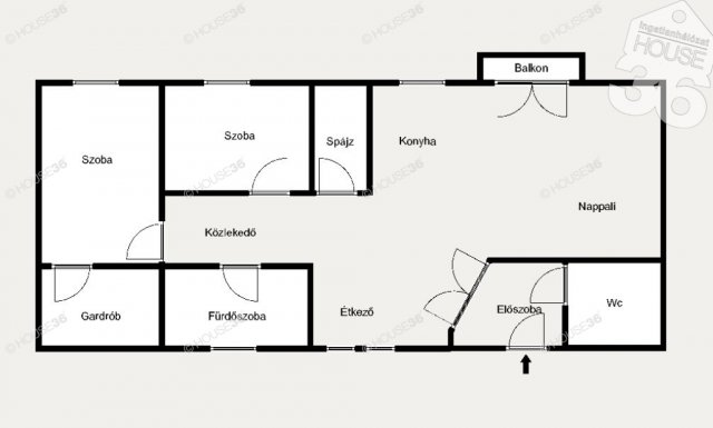 Eladó téglalakás, Kiskunfélegyházán 55 M Ft, 3 szobás