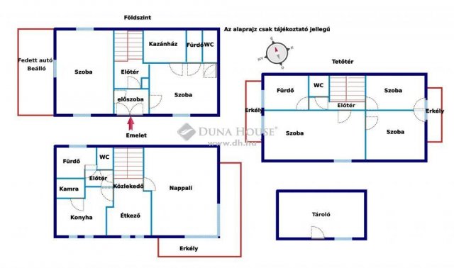 Eladó családi ház, III. kerületben, Berzsenyi Dániel utcában