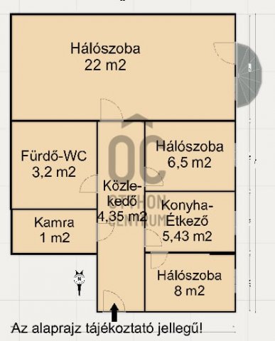 Eladó téglalakás, Nagykanizsán 18.9 M Ft, 3 szobás