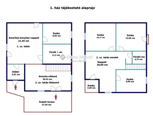 Eladó családi ház, Felsőpakonyban 94.9 M Ft, 9 szobás