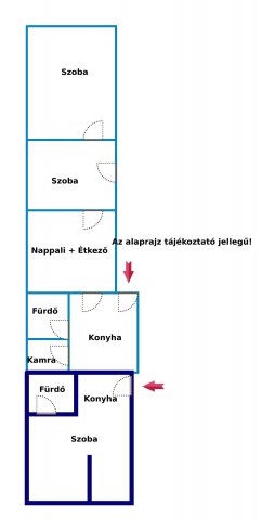 Eladó családi ház, Előszálláson 27 M Ft, 4 szobás