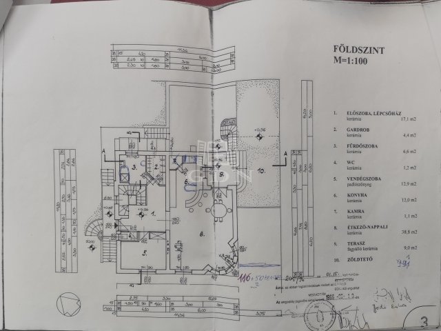 Eladó családi ház, Budapesten, XV. kerületben 150 M Ft, 7 szobás