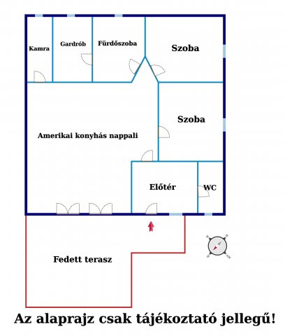Eladó családi ház, Szigethalmon 71.8 M Ft, 3 szobás