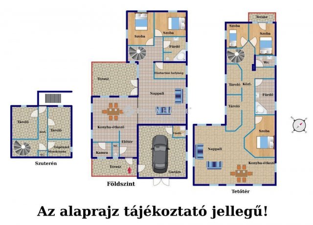 Eladó családi ház, Budapesten, XVII. kerületben 165 M Ft