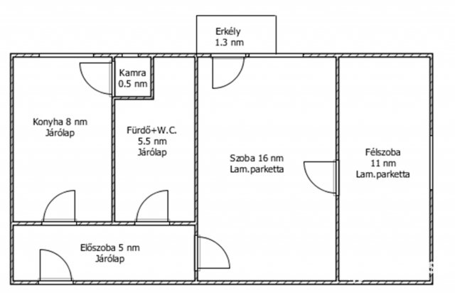 Eladó téglalakás, Salgótarjánban 17.99 M Ft, 2 szobás