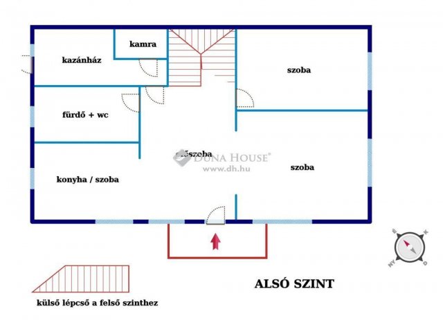 Eladó családi ház, Budapesten, XX. kerületben 89.9 M Ft