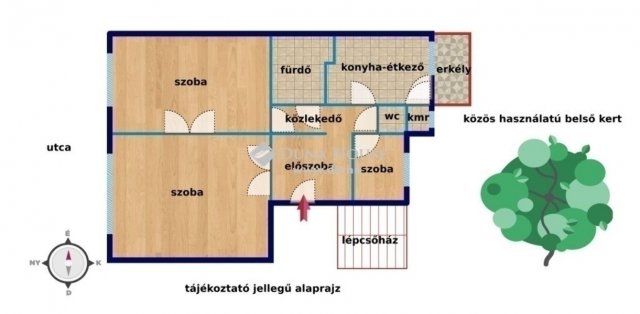 Eladó téglalakás, Budapesten, X. kerületben 61.5 M Ft, 3 szobás