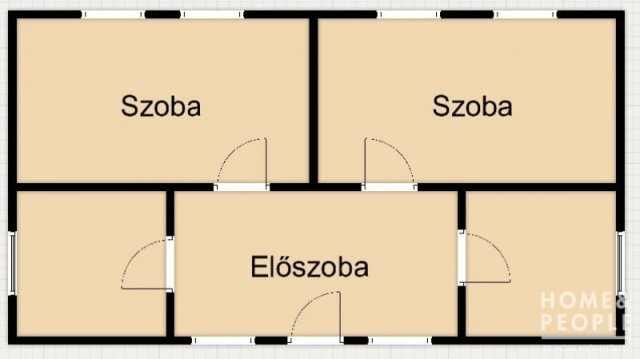 Eladó családi ház, Szatymazon 46.99 M Ft, 2 szobás
