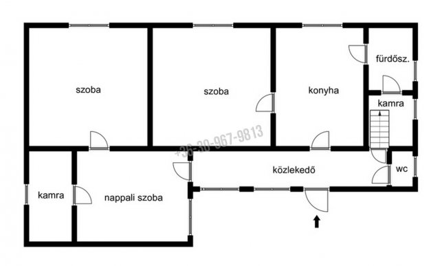 Eladó családi ház, Békéscsabán 24.9 M Ft, 3 szobás