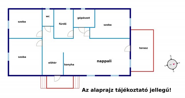 Eladó családi ház, Kókán 59.9 M Ft, 4 szobás