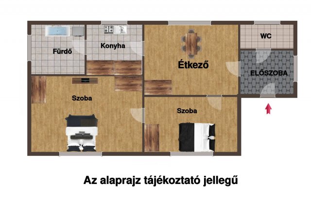 Eladó családi ház, Mosonmagyaróváron 34.9 M Ft, 2 szobás