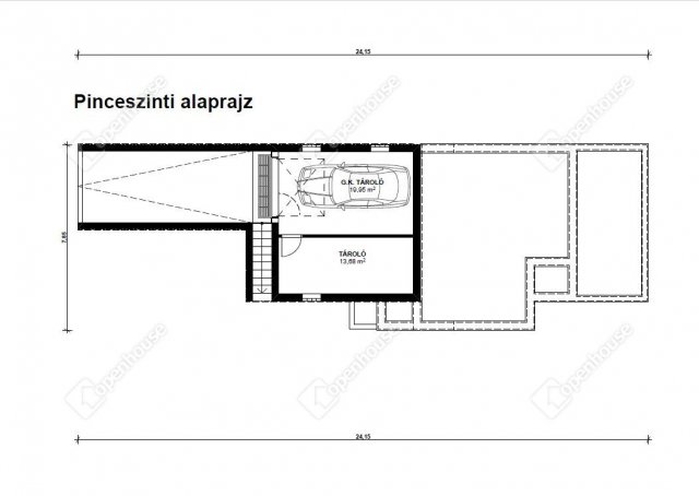 Eladó családi ház, Nagypálin 53.36 M Ft, 3 szobás