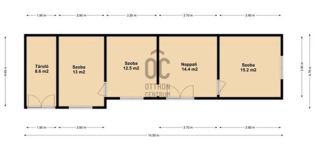 Eladó családi ház, Bezeréden 10.99 M Ft, 3 szobás