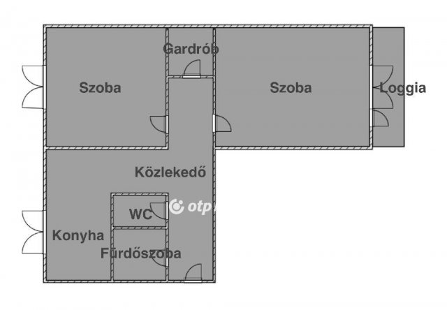 Eladó panellakás, Miskolcon 27.4 M Ft, 2 szobás