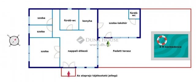 Eladó családi ház, Berettyóújfaluban 60 M Ft, 5 szobás