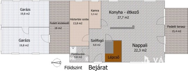 Eladó családi ház, Cserszegtomajon 219 M Ft, 4 szobás