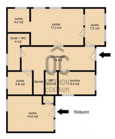 Eladó családi ház, Zalakomáron 25.3 M Ft, 8 szobás