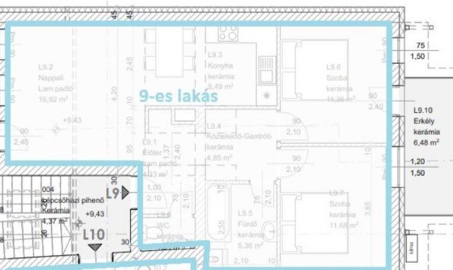 Eladó téglalakás, Nyíregyházán 44 M Ft, 1+2 szobás