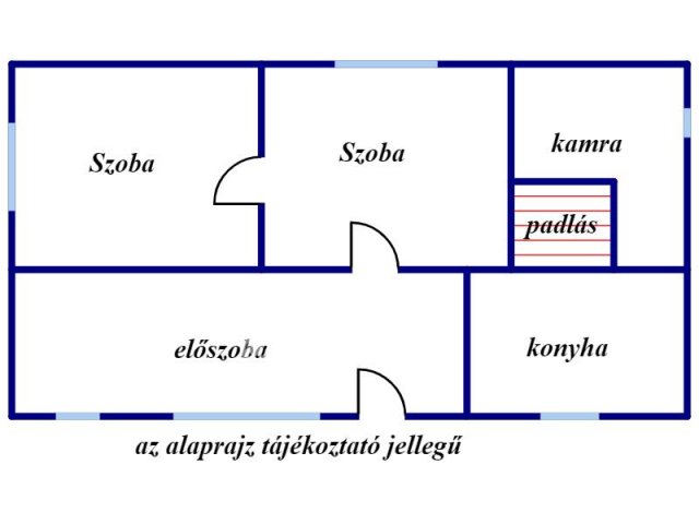 Eladó családi ház, Csongrádon 10.99 M Ft, 2 szobás