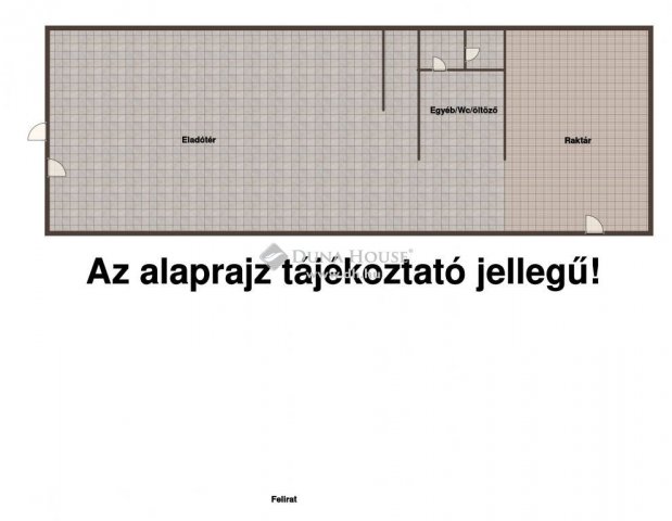 Eladó üzlethelyiség, Erken 9.9 M Ft / költözzbe.hu