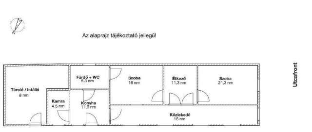 Eladó családi ház, Sokorópátkán 24.99 M Ft, 3 szobás