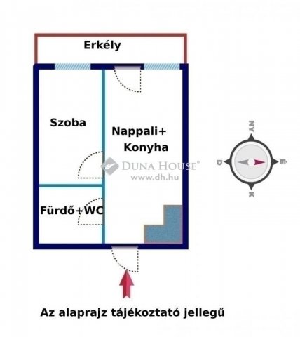 Eladó téglalakás, Budapesten, XIII. kerületben 63.9 M Ft