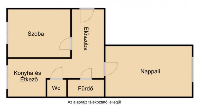 Eladó téglalakás, Miskolcon 26.9 M Ft, 2 szobás