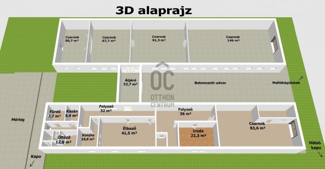 Eladó ipari ingatlan, Mátraderecskén 35 M Ft
