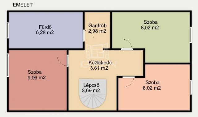 Eladó ikerház, Sopronban 82 M Ft, 1+3 szobás