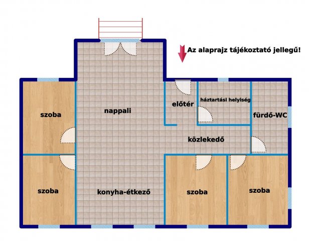 Eladó családi ház, Kecskeméten 57.99 M Ft, 5 szobás