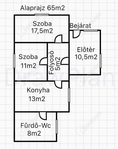 Eladó családi ház, Nemesvidán 17.5 M Ft, 2 szobás