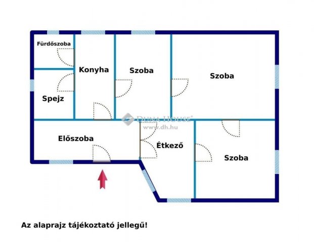 Eladó családi ház, Tiszakécskén 39 M Ft, 3 szobás