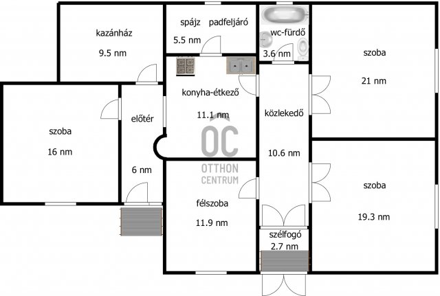 Eladó családi ház, Aranyosapátiban 9.49 M Ft, 4 szobás