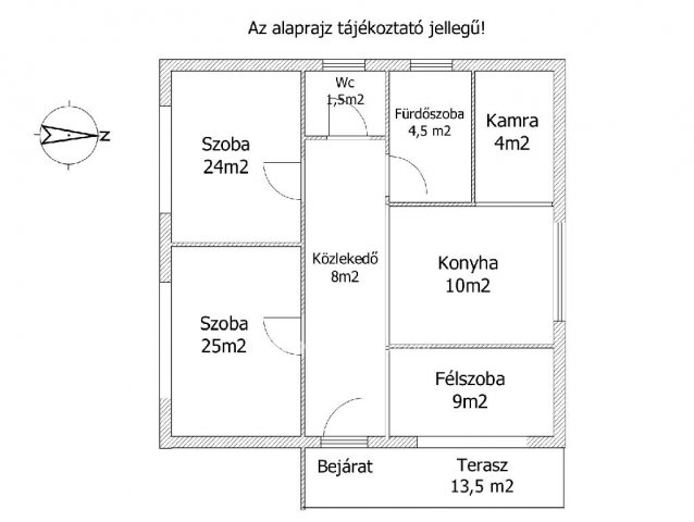 Eladó családi ház, Téten, Szabadság utcában 55.9 M Ft