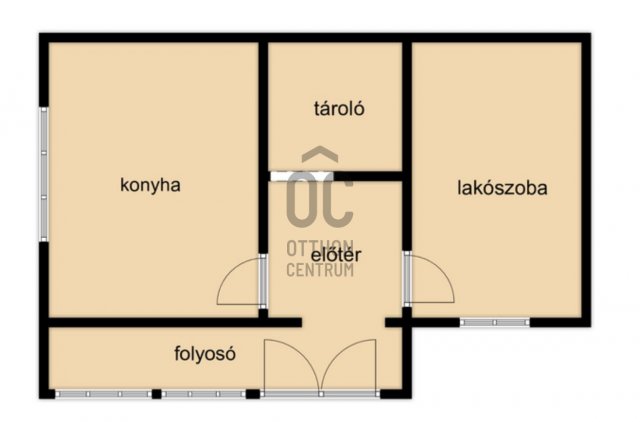 Eladó családi ház, Nyíregyházán 12 M Ft, 1 szobás