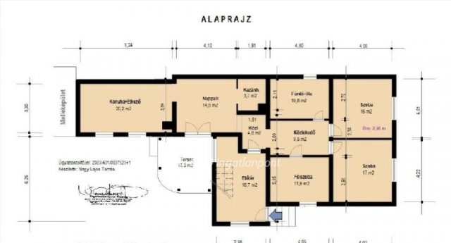 Eladó családi ház, Debrecenben 51.3 M Ft, 6 szobás
