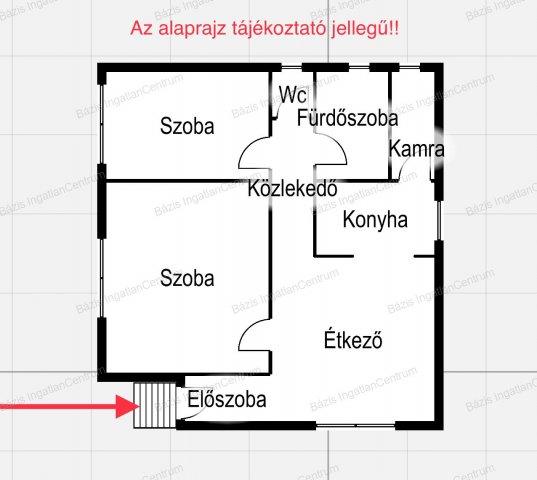 Eladó családi ház, Bácsalmáson 25.9 M Ft, 2 szobás