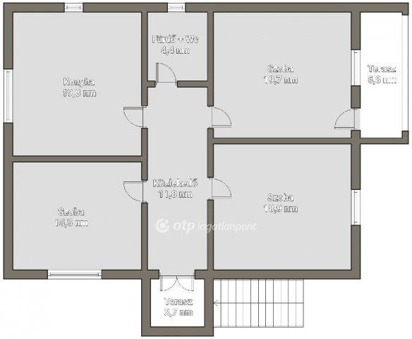 Eladó családi ház, Eperjeskén 8 M Ft, 3 szobás