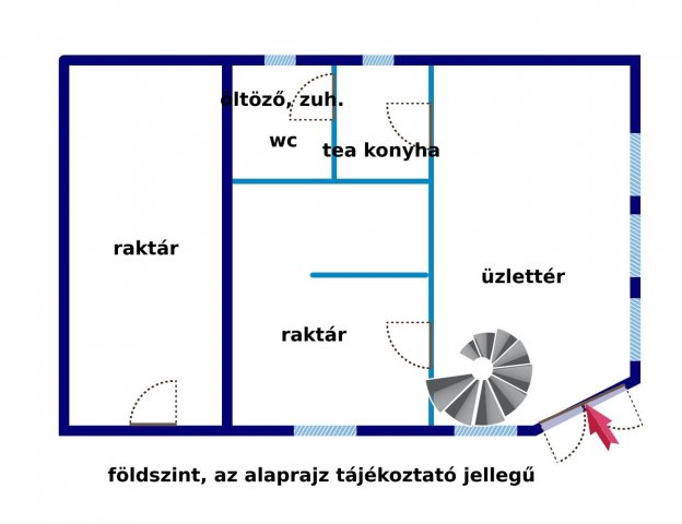 Eladó üzlethelyiség, Gödöllőn 110 M Ft / költözzbe.hu