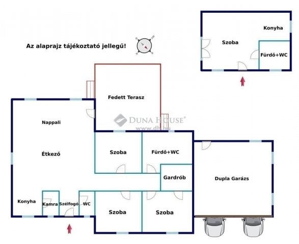 Eladó családi ház, Ballószögön 162.9 M Ft, 5 szobás