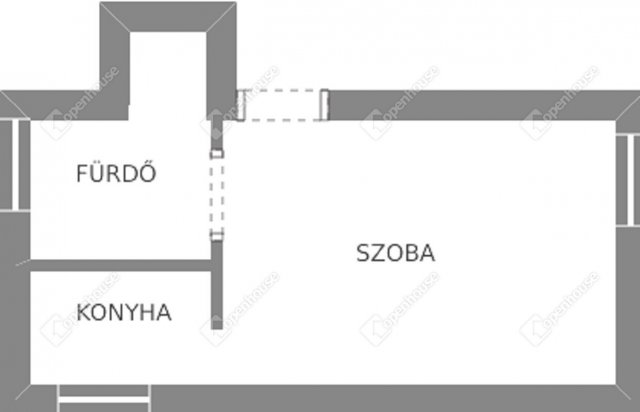 Eladó téglalakás, Debrecenben 25.9 M Ft, 1 szobás