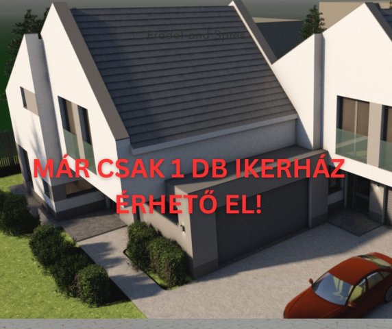 Eladó ikerház, Diósdon 99.9 M Ft, 4+1 szobás