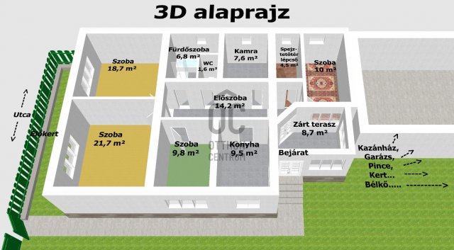 Eladó családi ház, Bélapátfalván 40 M Ft, 4 szobás