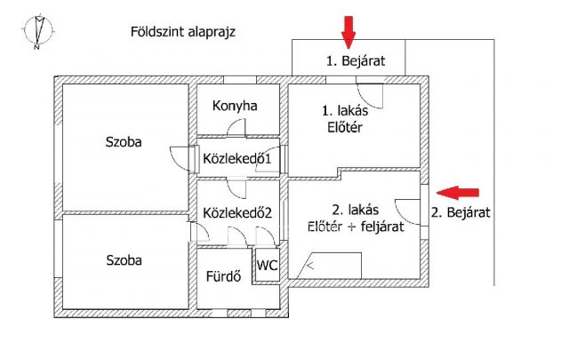 Eladó családi ház, Budapesten, XXI. kerületben 74.9 M Ft