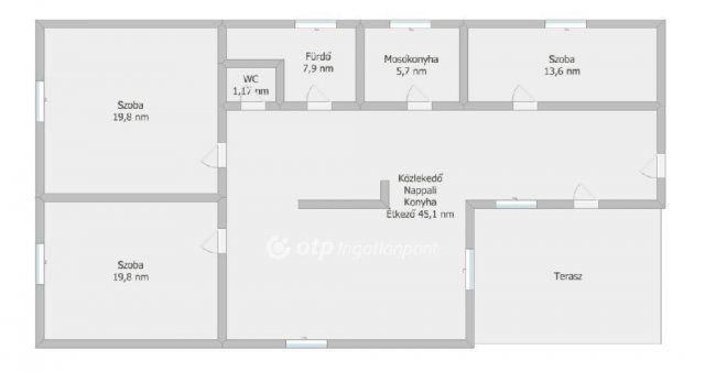 Eladó családi ház, Tolnán 55 M Ft, 3 szobás