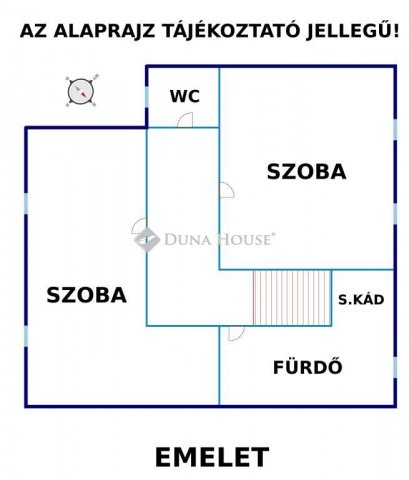 Eladó családi ház, Budapesten, X. kerületben 85 M Ft, 6 szobás